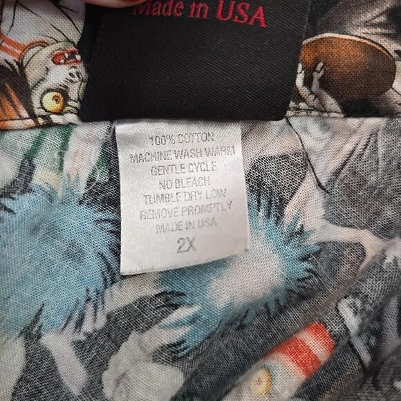 Folter Zombie Print Short Cotton Circle Skirt Size 2X ~ Halloween, Spooky, Retro - Picture 8 of 8